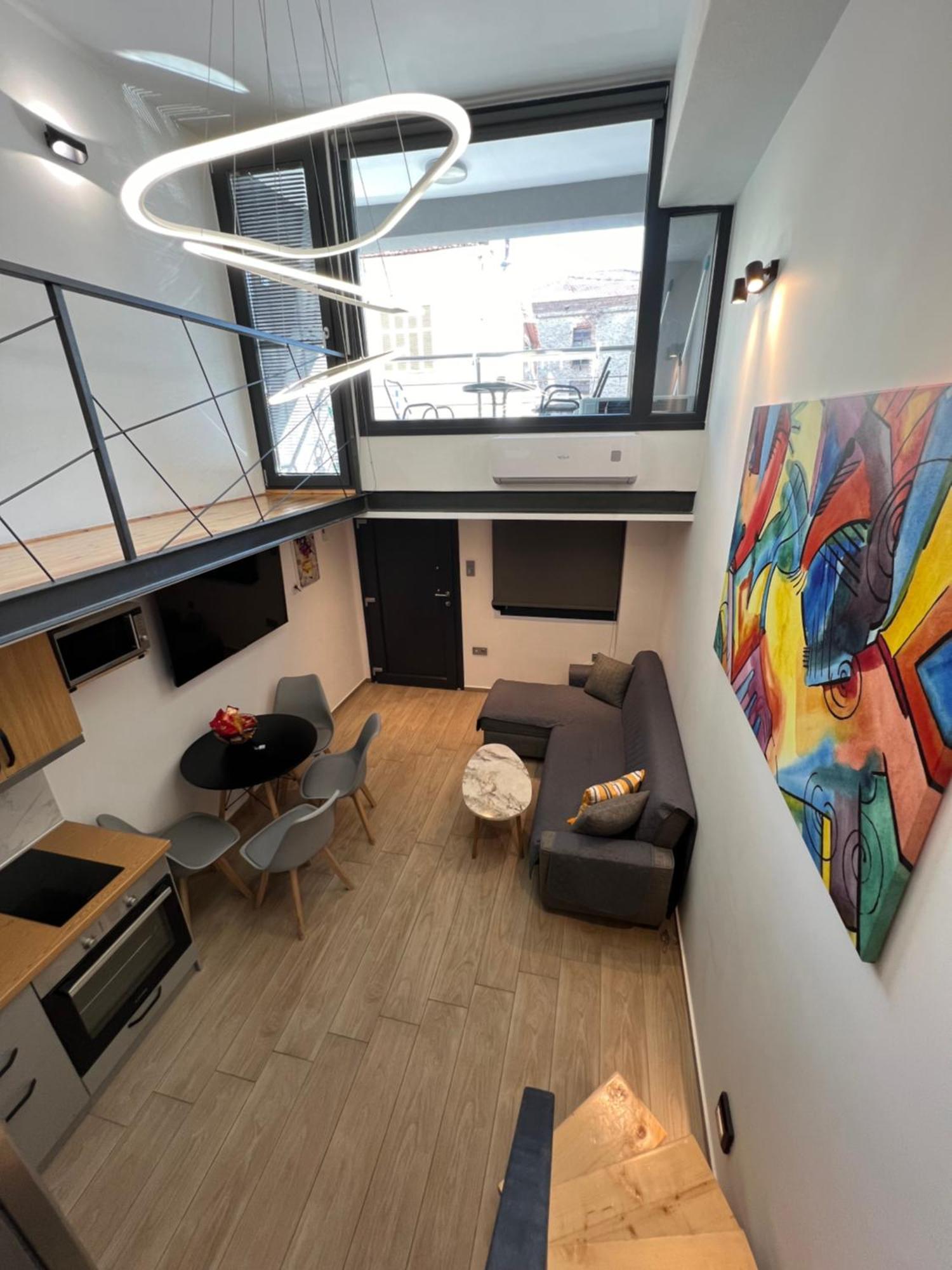 City Center Loft With Private Parking Kavála Luaran gambar